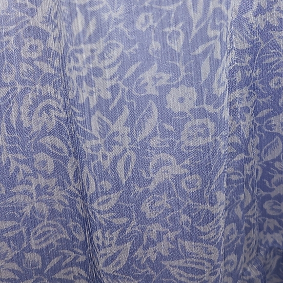 Express Periwinkle Floral Maxi Dress - Picture 3 of 4